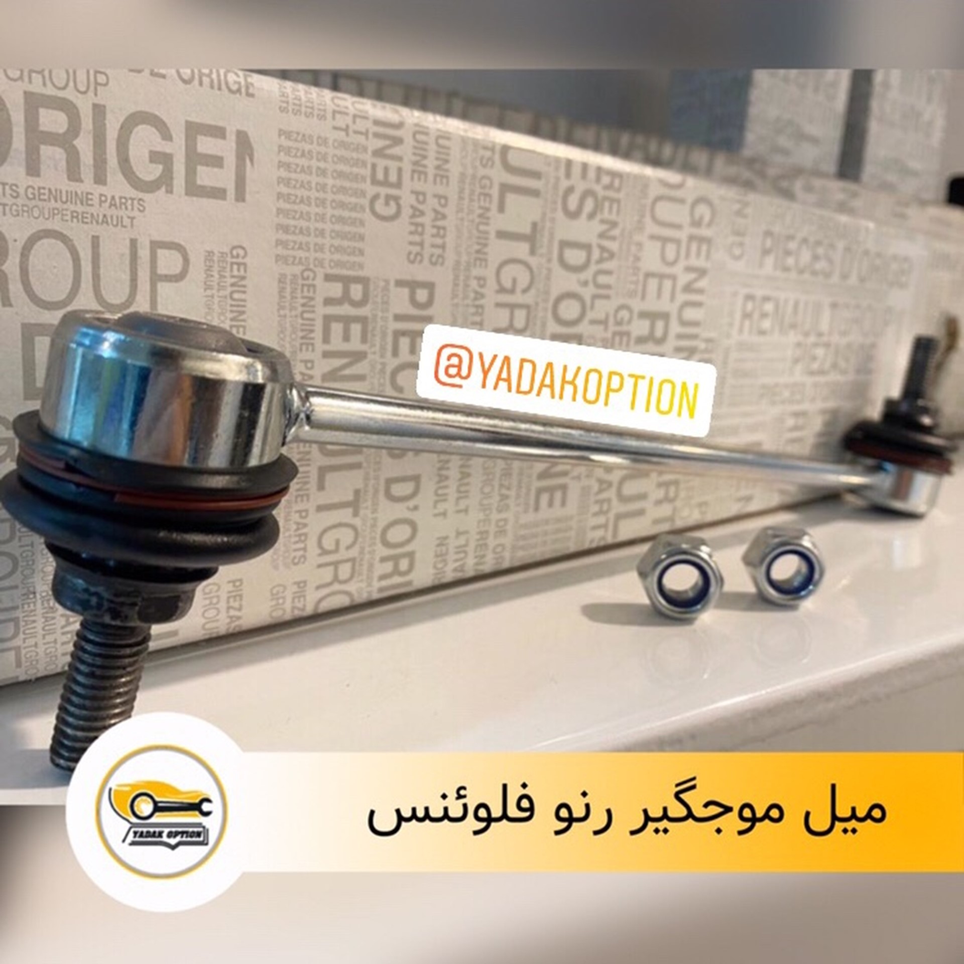 میل موجگیر رنو فلوئنس