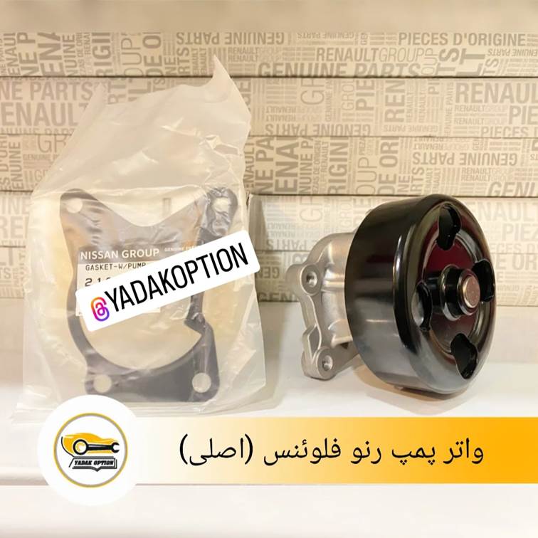 واتر پمپ رنو فلوئنس