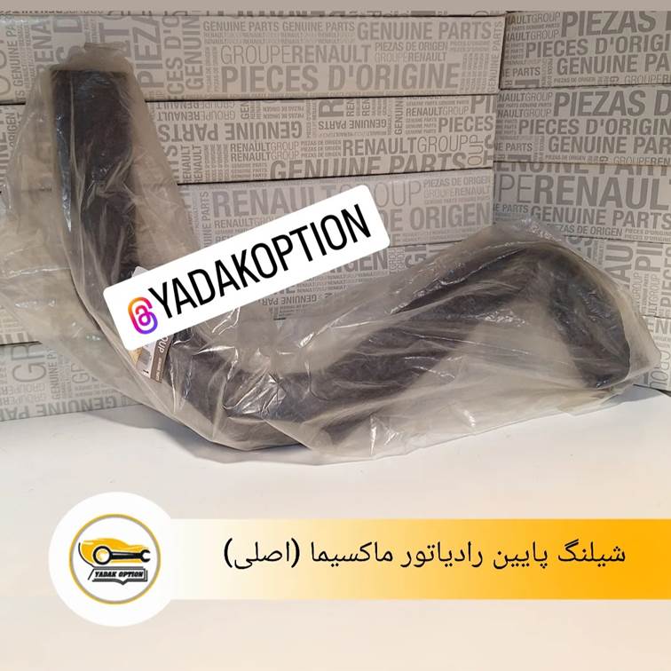 شیلنگ پایین رادیاتور ماکسیما
