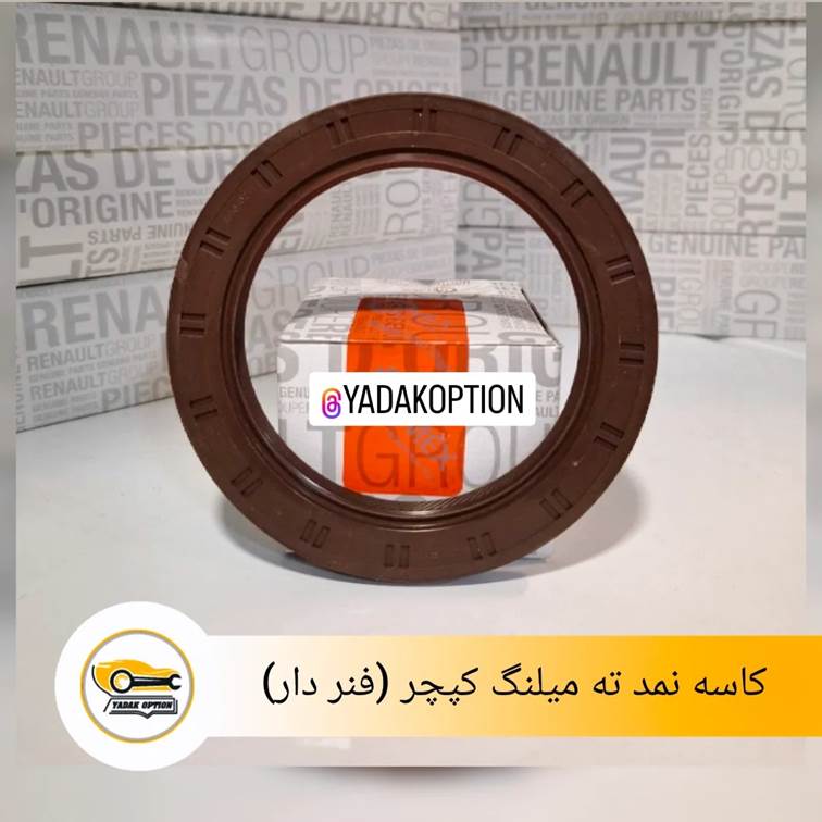 کاسه نمد ته میلنگ رنو کپچر