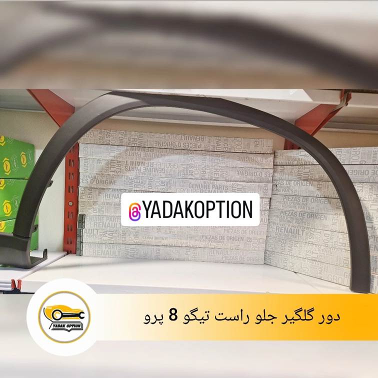 زه دور گلگیر جلو راست تیگو 8 پرو - تصویر 3