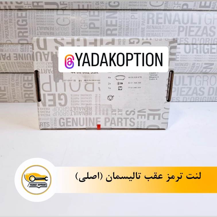 لنت ترمز عقب تالیسمان - تصویر 3
